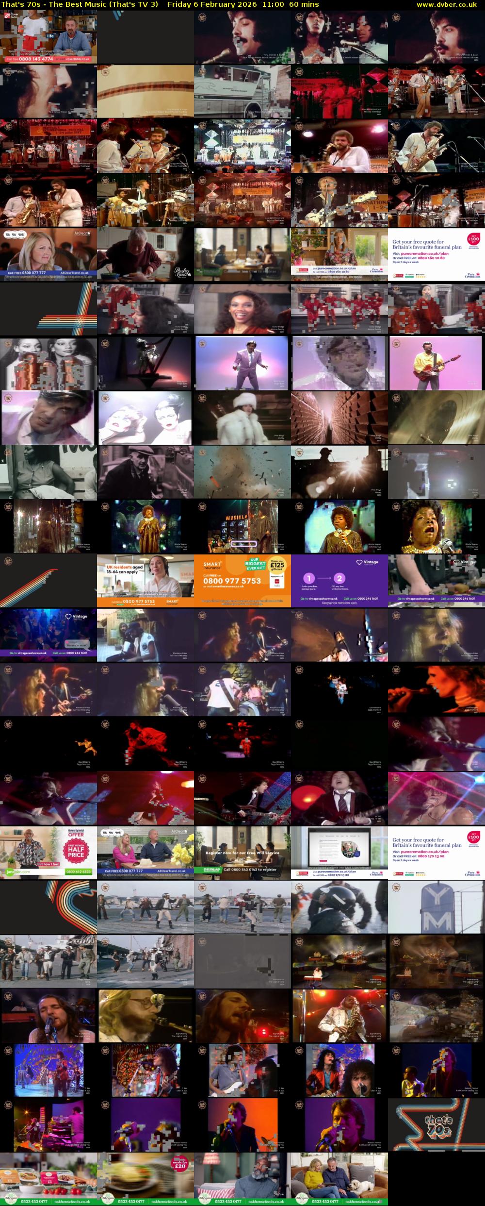 That's 70s - The Best Music (That's TV 3) Friday 6 February 2026 11:00 - 12:00