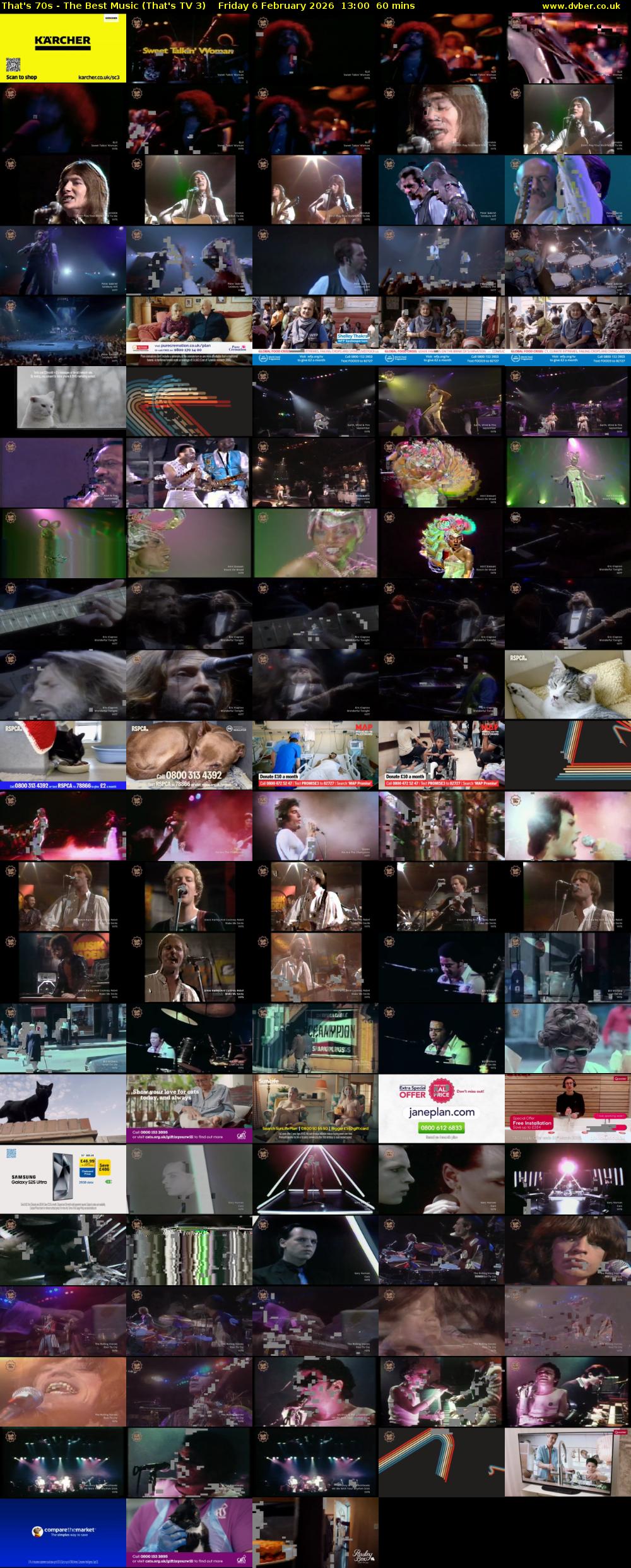 That's 70s - The Best Music (That's TV 3) Friday 6 February 2026 13:00 - 14:00