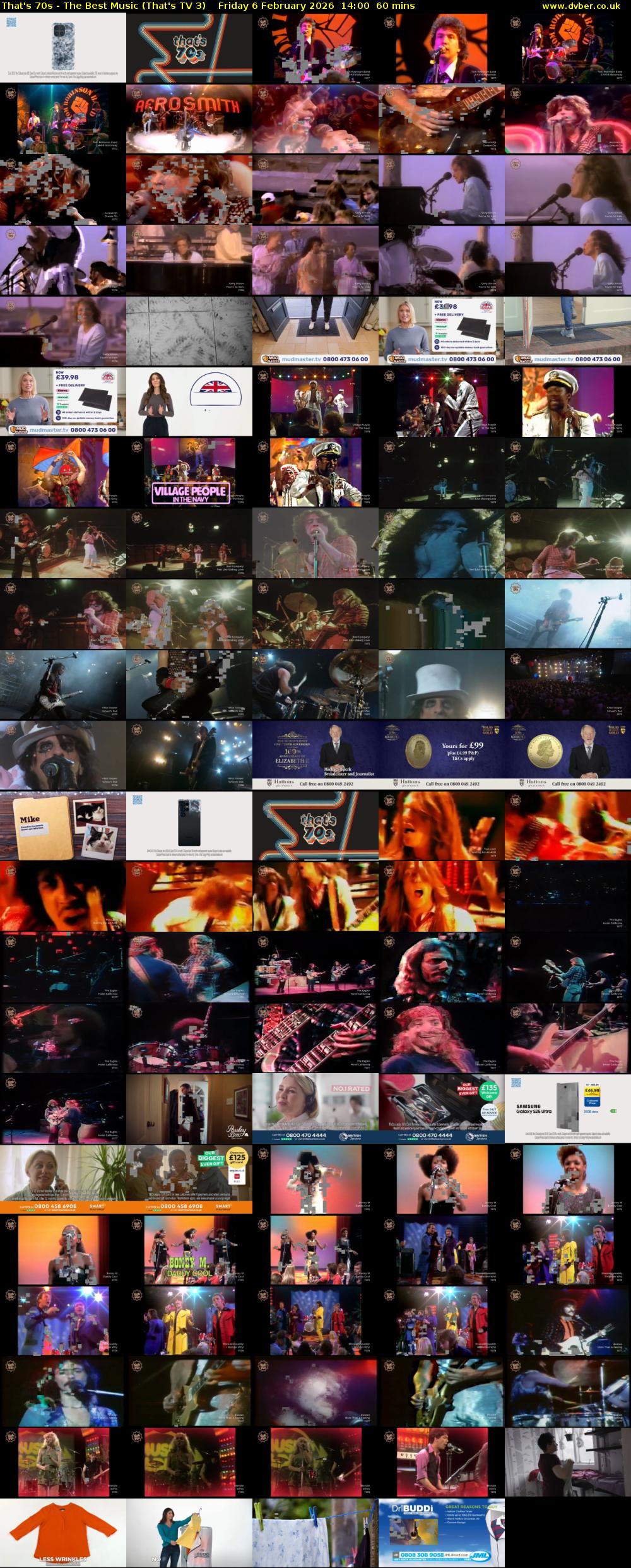 That's 70s - The Best Music (That's TV 3) Friday 6 February 2026 14:00 - 15:00