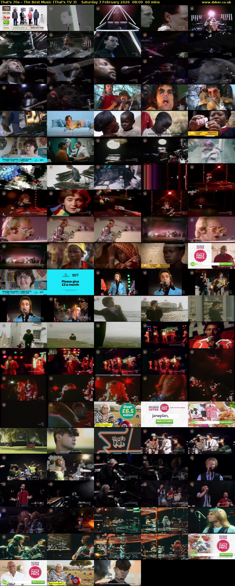 That's 70s - The Best Music (That's TV 3) Saturday 7 February 2026 08:00 - 09:00