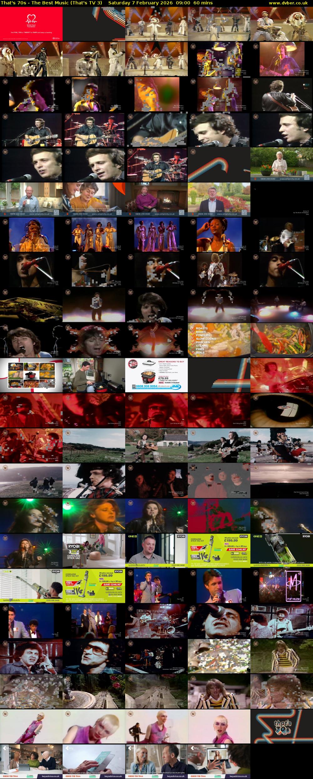 That's 70s - The Best Music (That's TV 3) Saturday 7 February 2026 09:00 - 10:00