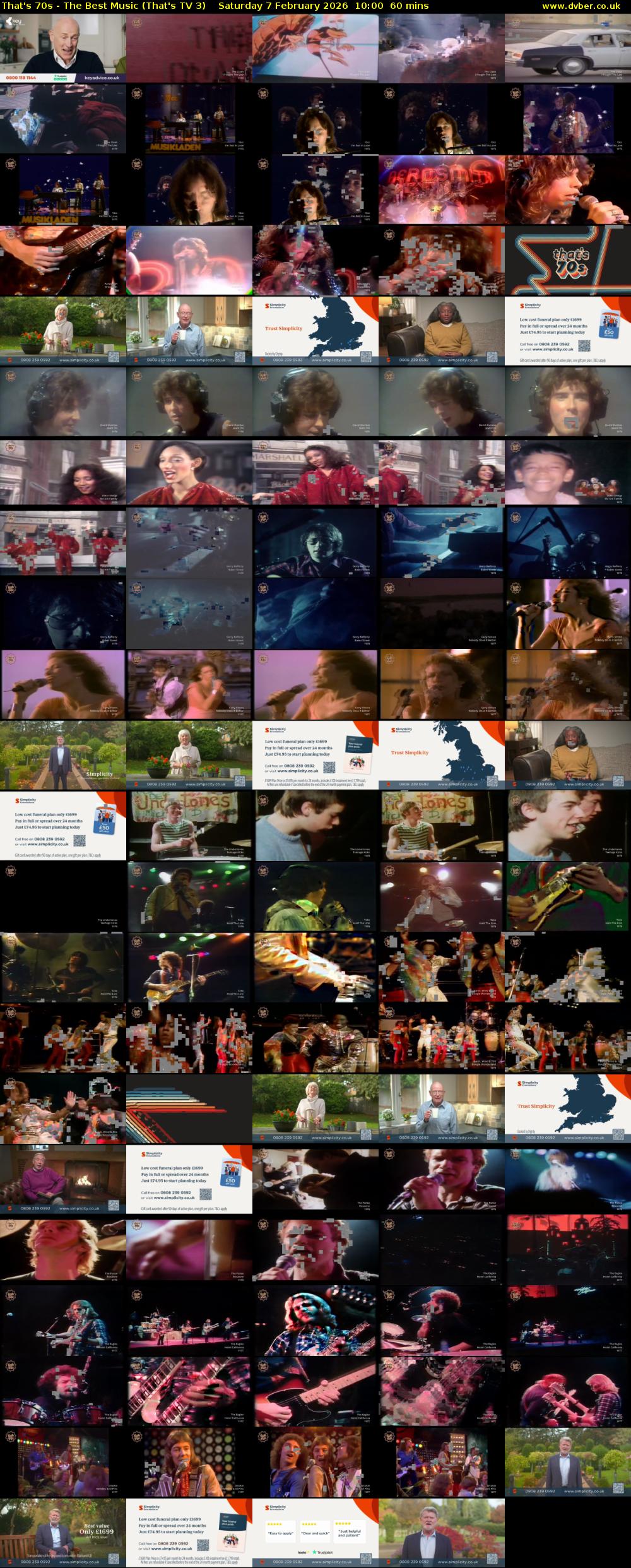 That's 70s - The Best Music (That's TV 3) Saturday 7 February 2026 10:00 - 11:00