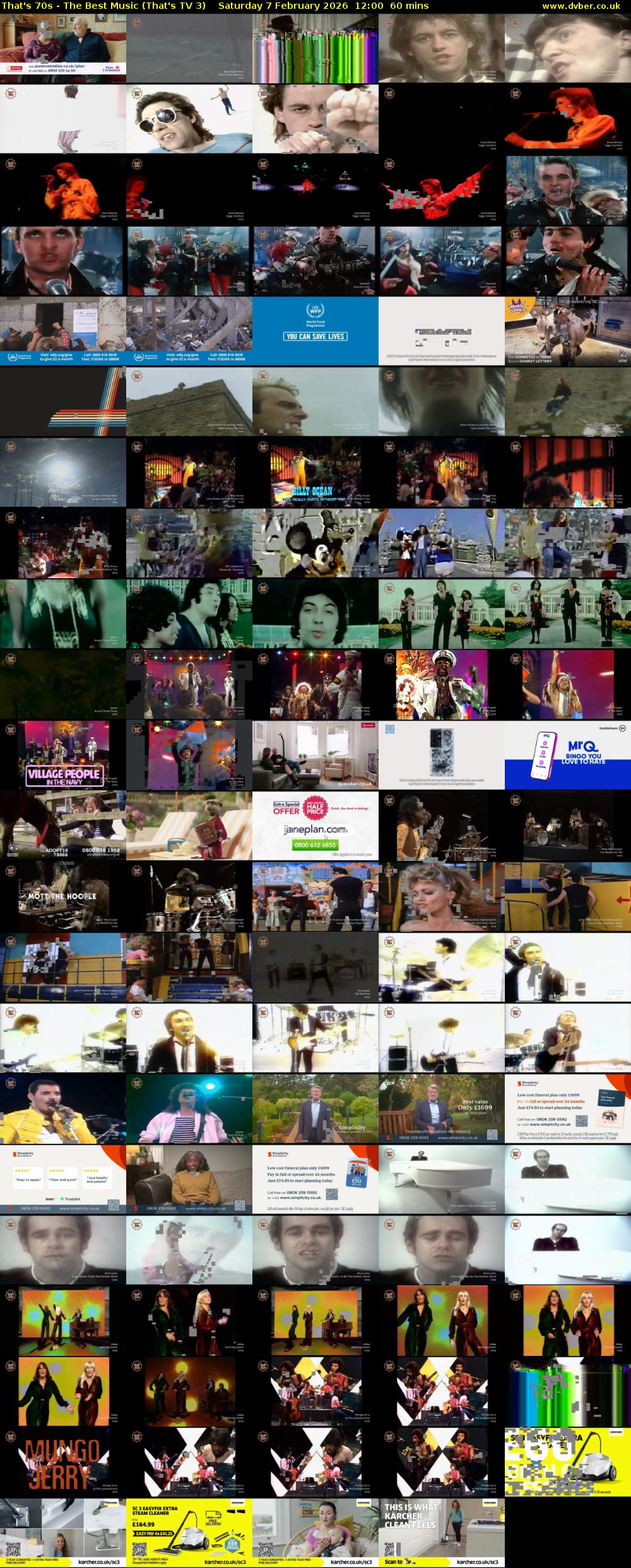 That's 70s - The Best Music (That's TV 3) Saturday 7 February 2026 12:00 - 13:00