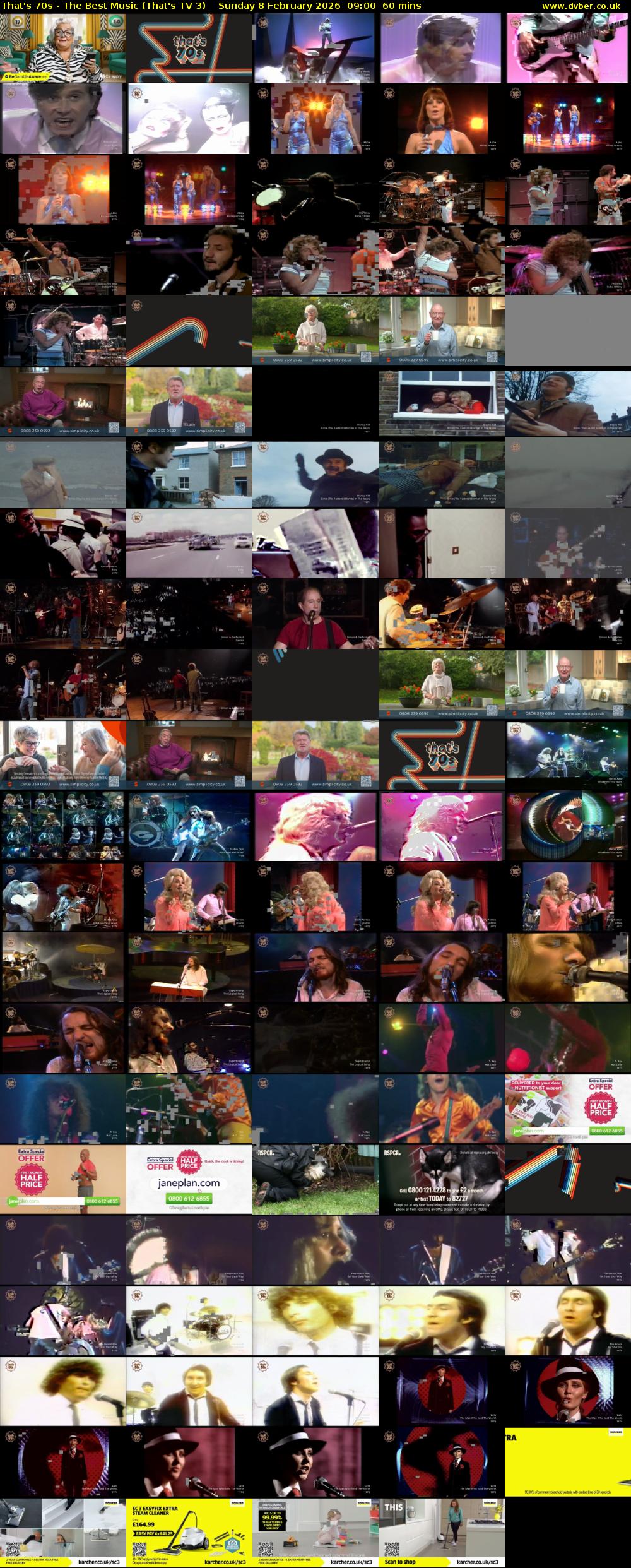 That's 70s - The Best Music (That's TV 3) Sunday 8 February 2026 09:00 - 10:00