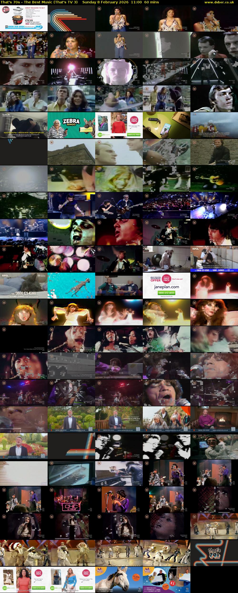 That's 70s - The Best Music (That's TV 3) Sunday 8 February 2026 11:00 - 12:00