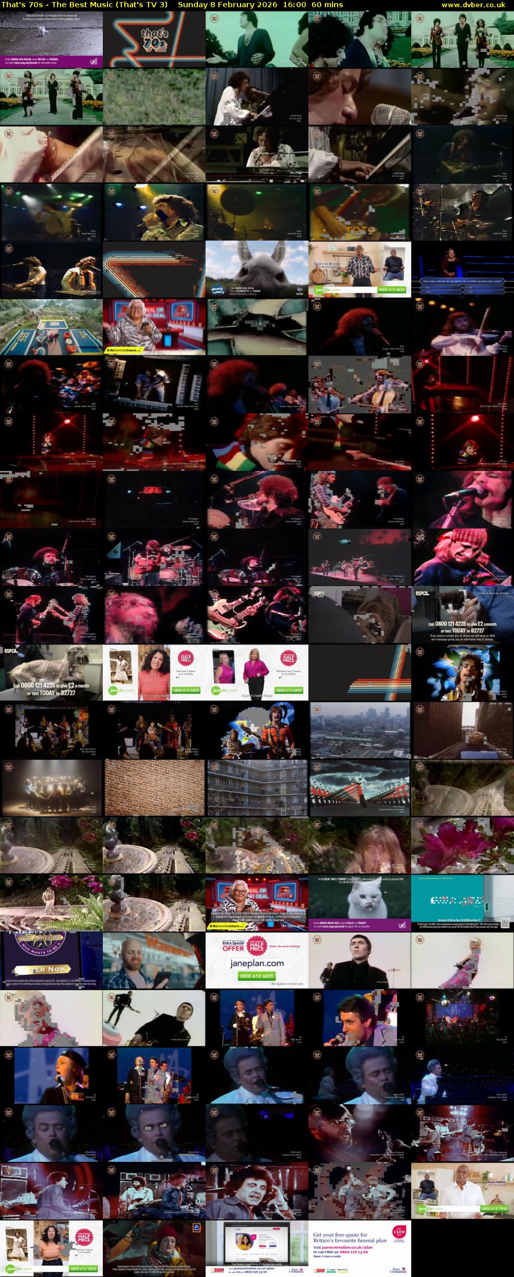 That's 70s - The Best Music (That's TV 3) Sunday 8 February 2026 16:00 - 17:00