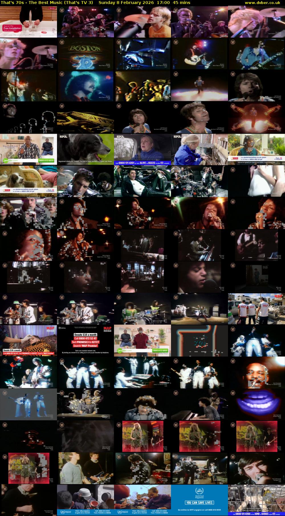 That's 70s - The Best Music (That's TV 3) Sunday 8 February 2026 17:00 - 17:45