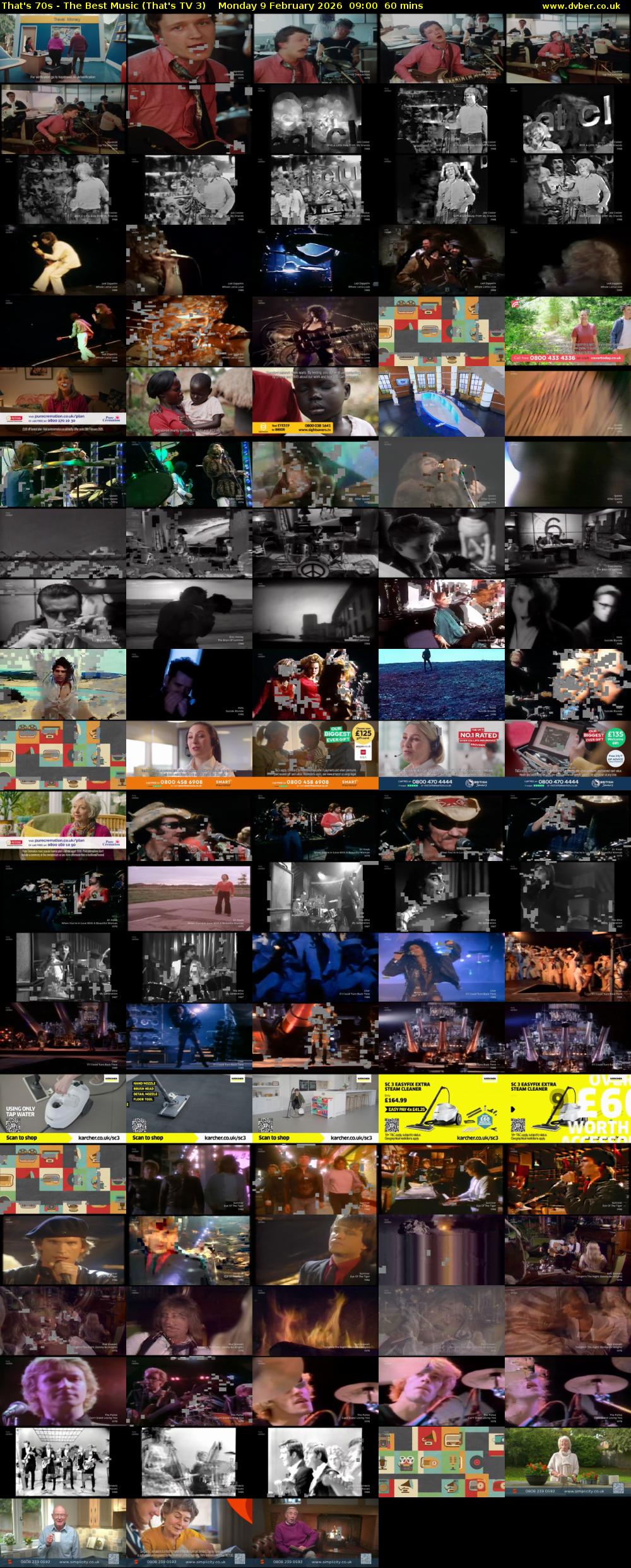 That's 70s - The Best Music (That's TV 3) Monday 9 February 2026 09:00 - 10:00