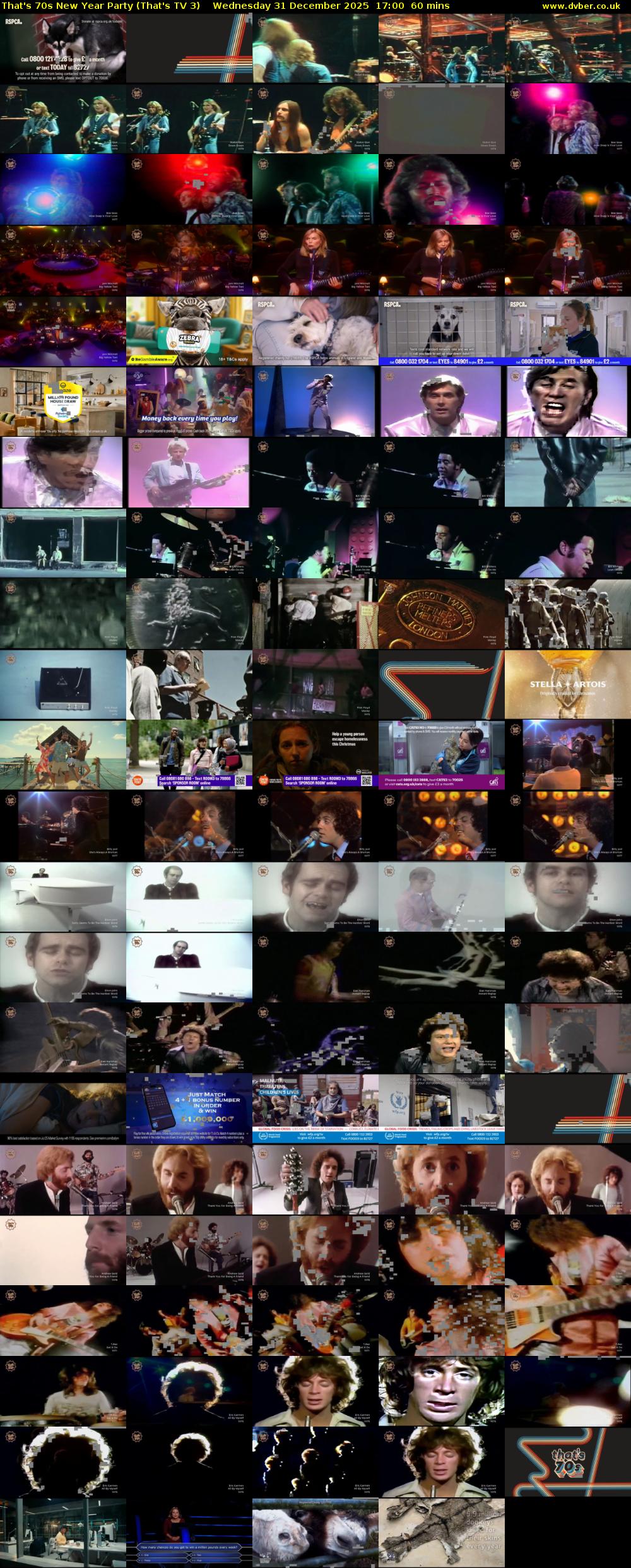 That's 70s New Year Party (That's TV 3) Wednesday 31 December 2025 17:00 - 18:00