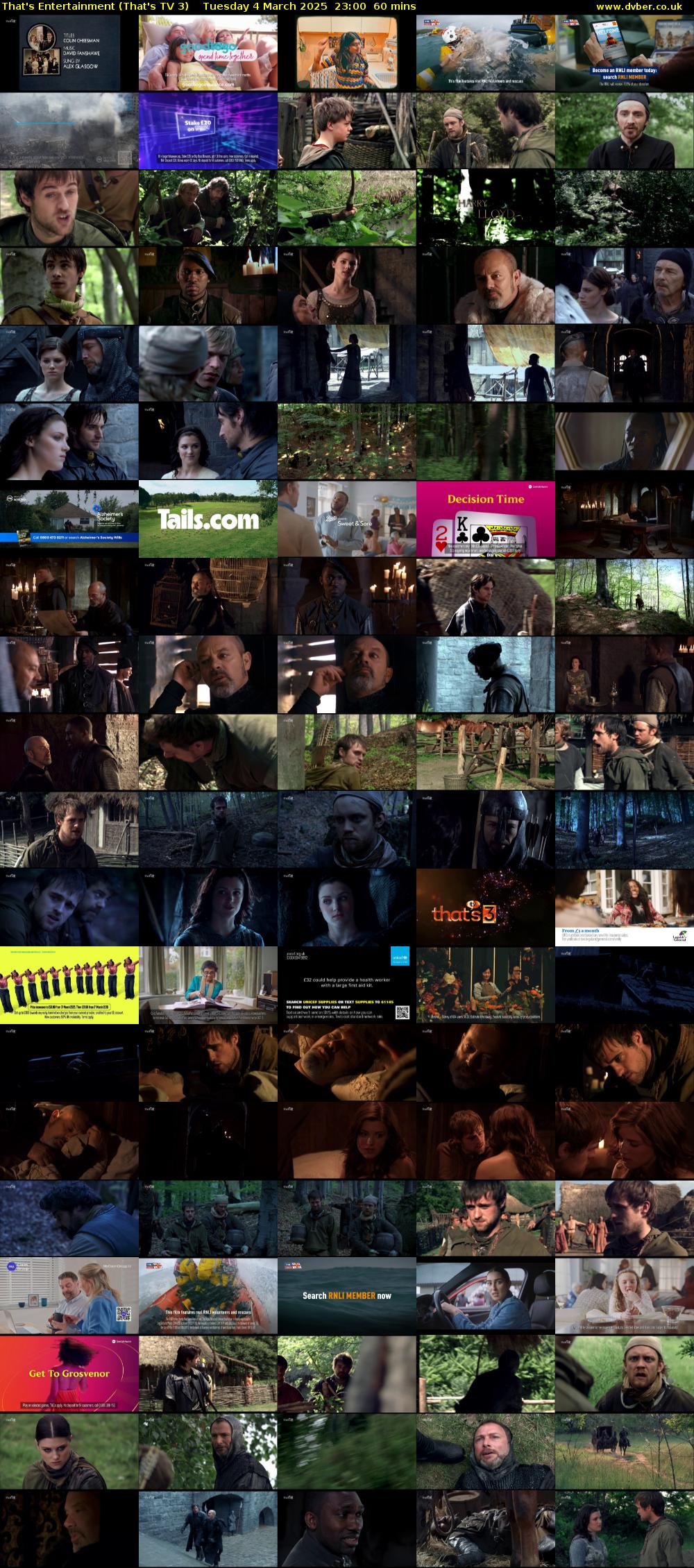 That's Entertainment (That's TV 3) Tuesday 4 March 2025 23:00 - 00:00