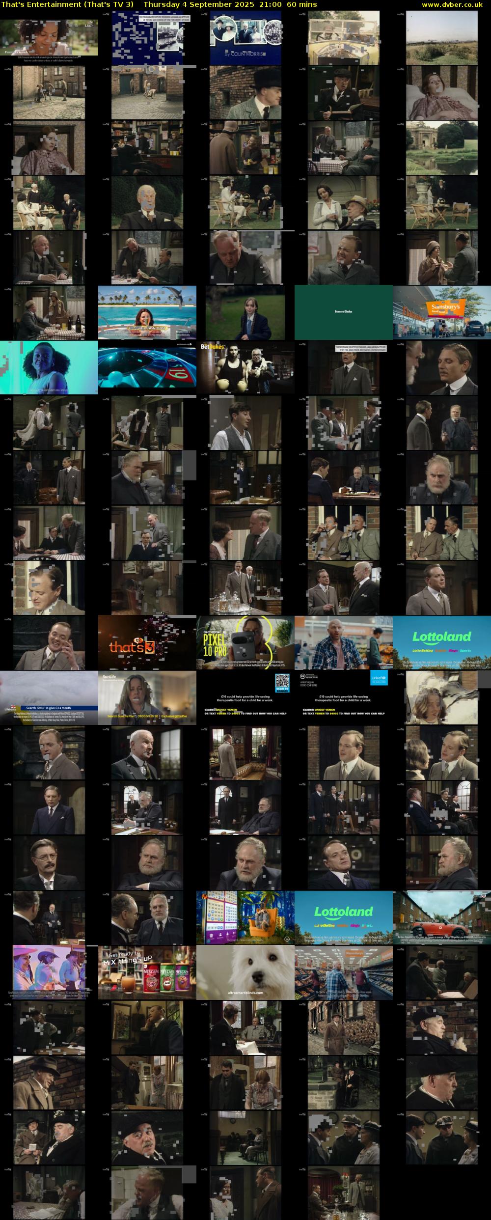 That's Entertainment (That's TV 3) Thursday 4 September 2025 21:00 - 22:00