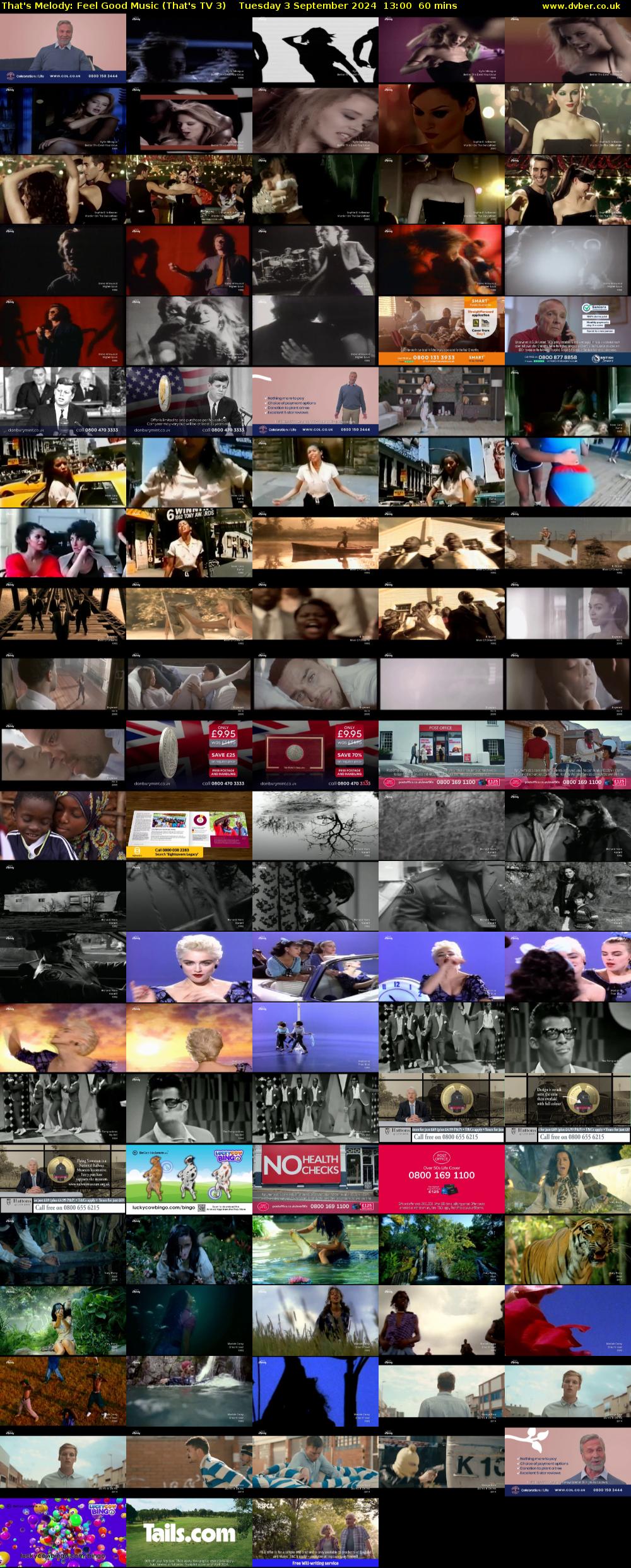 That's Melody: Feel Good Music (That's TV 3) Tuesday 3 September 2024 13:00 - 14:00