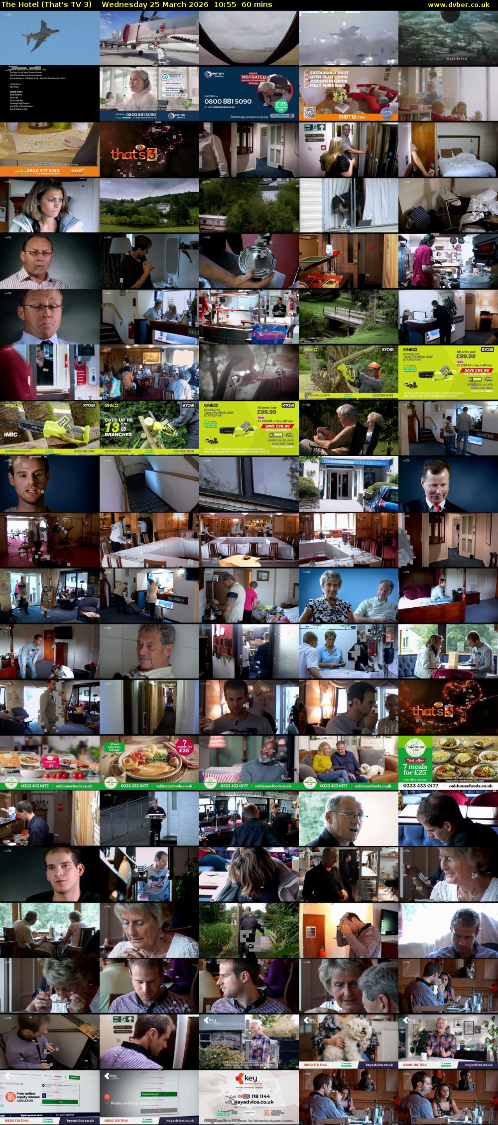 The Hotel (That's TV 3) Wednesday 25 March 2026 10:55 - 11:55