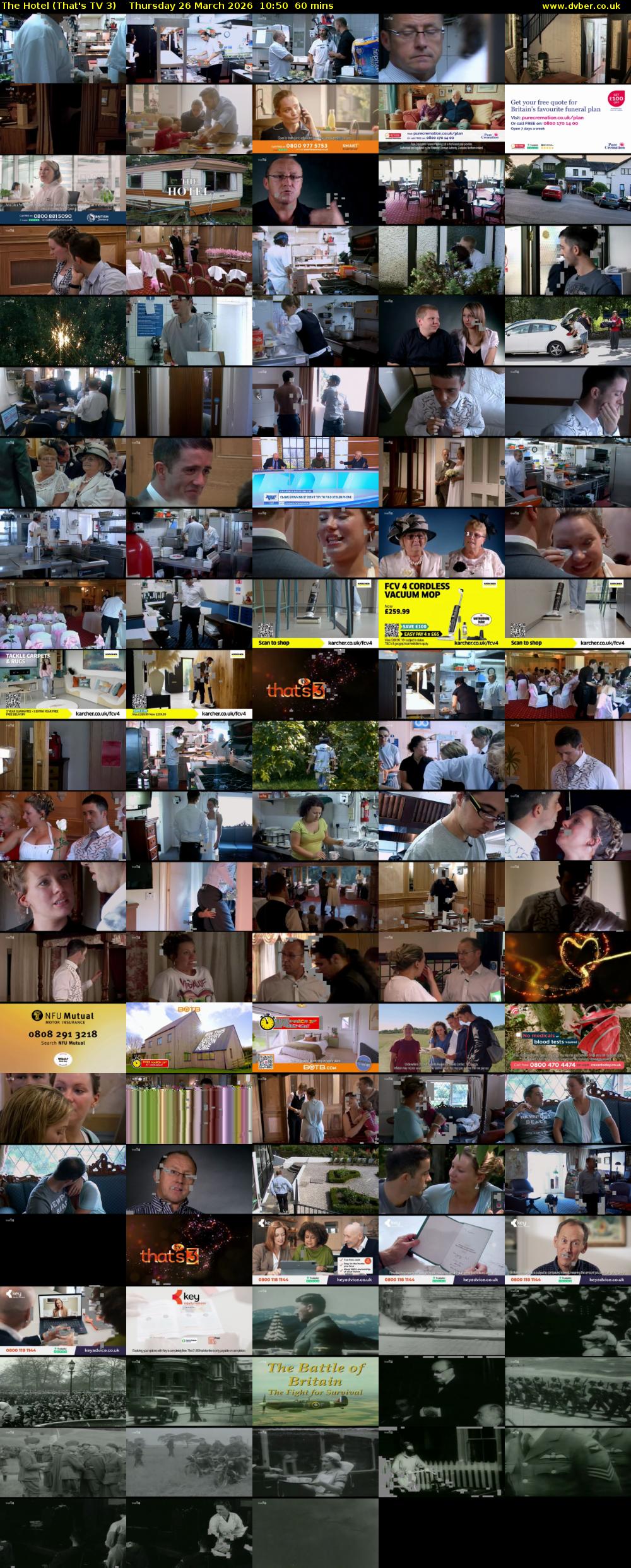 The Hotel (That's TV 3) Thursday 26 March 2026 10:50 - 11:50