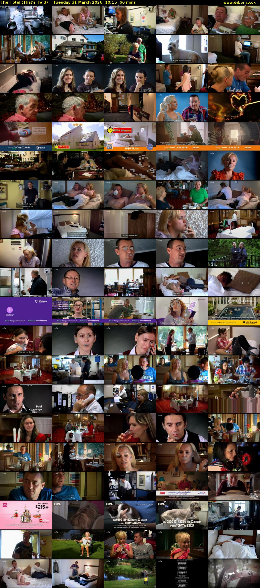 The Hotel (That's TV 3) Tuesday 31 March 2026 10:15 - 11:15