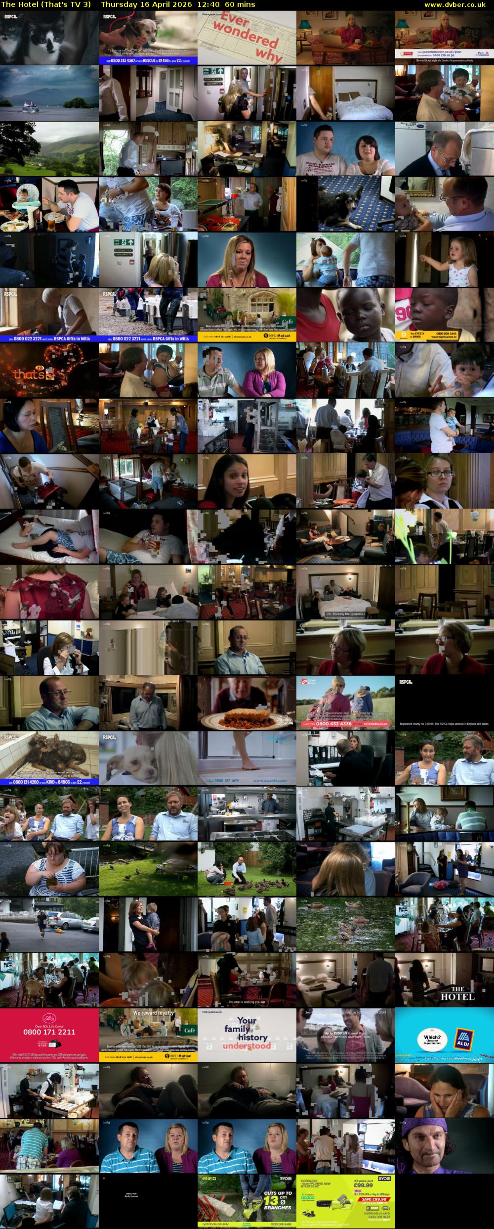 The Hotel (That's TV 3) Thursday 16 April 2026 12:40 - 13:40