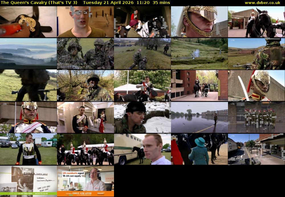 The Queen's Cavalry (That's TV 3) Tuesday 21 April 2026 11:20 - 11:55