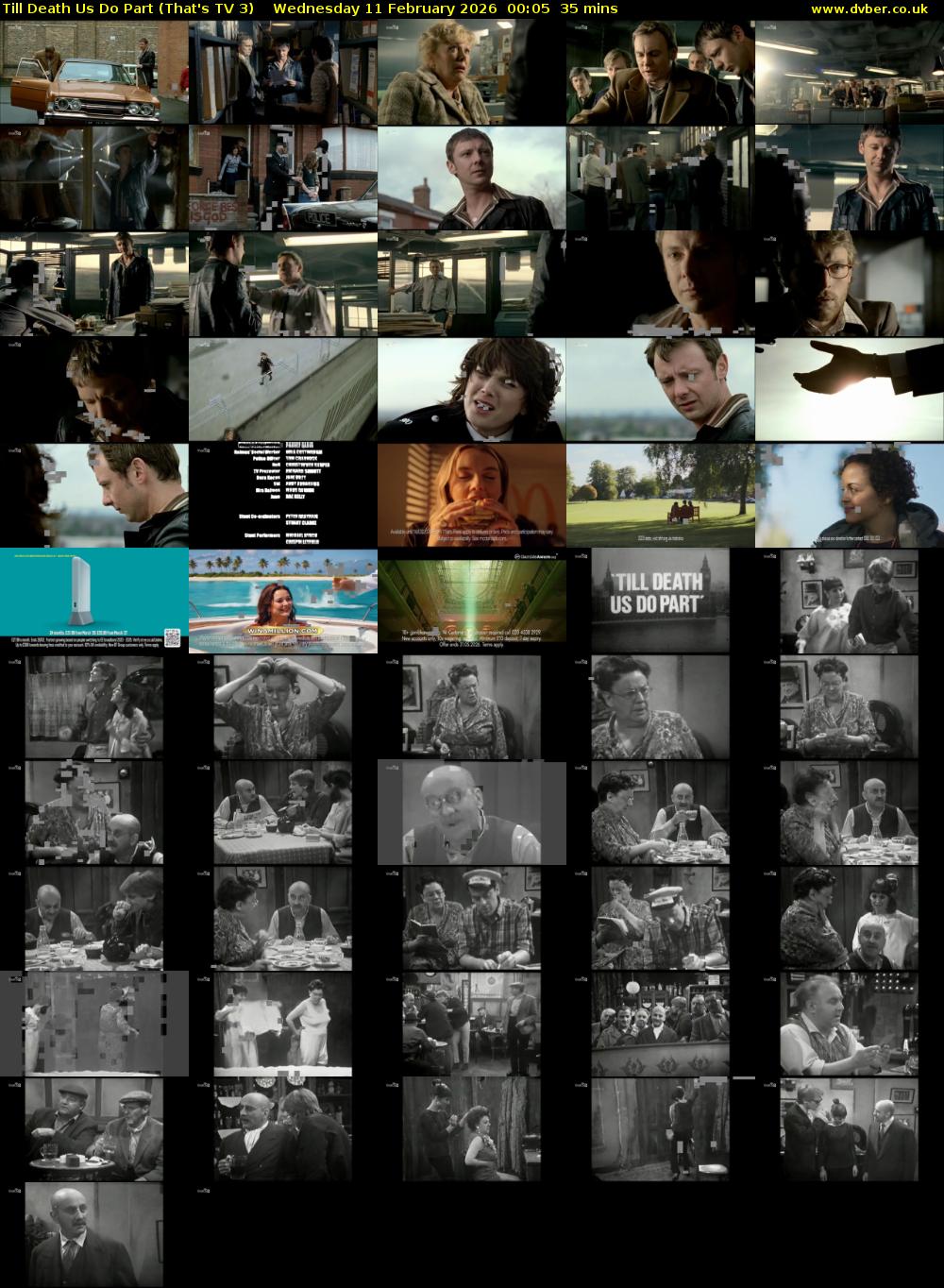 Till Death Us Do Part (That's TV 3) Wednesday 11 February 2026 00:05 - 00:40