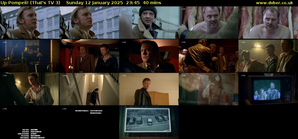 Up Pompeii! (That's TV 3) Sunday 12 January 2025 23:45 - 00:25