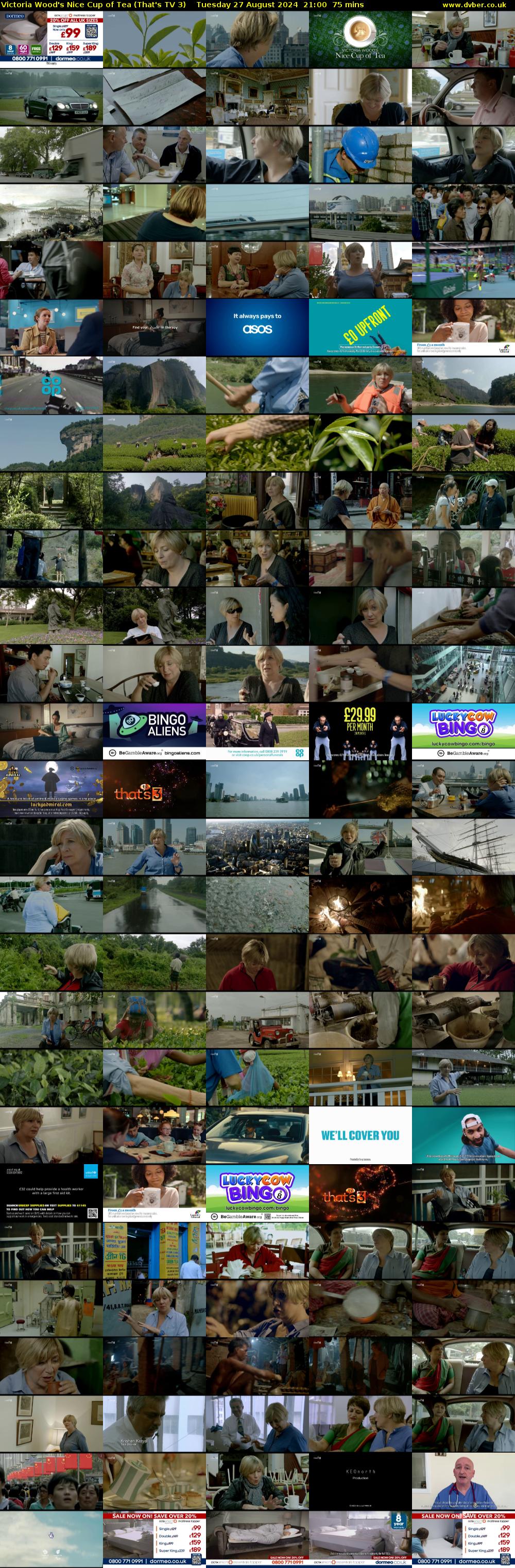 Victoria Wood's Nice Cup of Tea (That's TV 3) Tuesday 27 August 2024 21:00 - 22:15