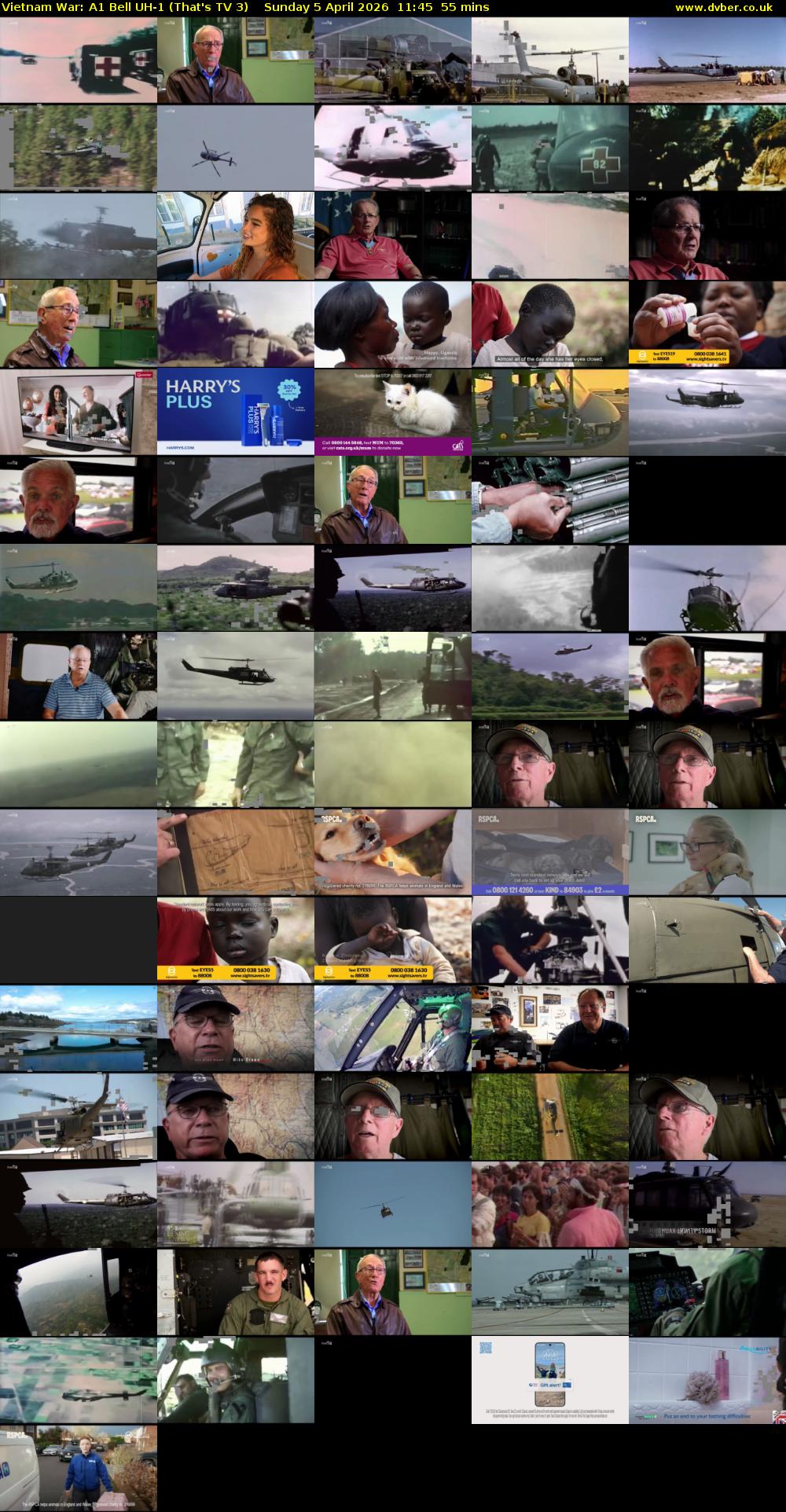 Vietnam War: A1 Bell UH-1 (That's TV 3) Sunday 5 April 2026 11:45 - 12:40