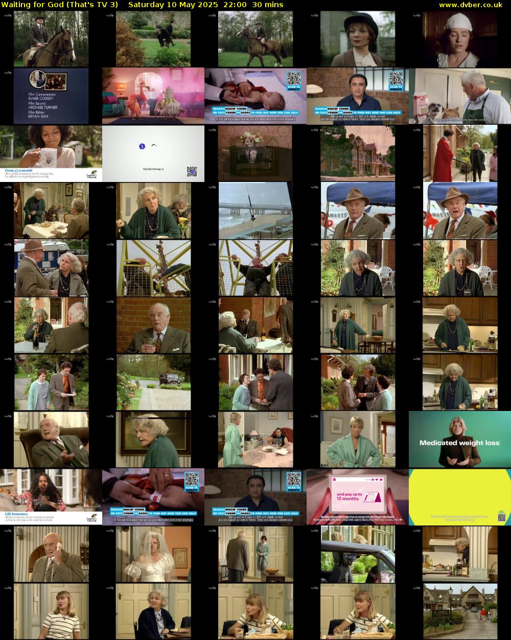 Waiting for God (That's TV 3) Saturday 10 May 2025 22:00 - 22:30