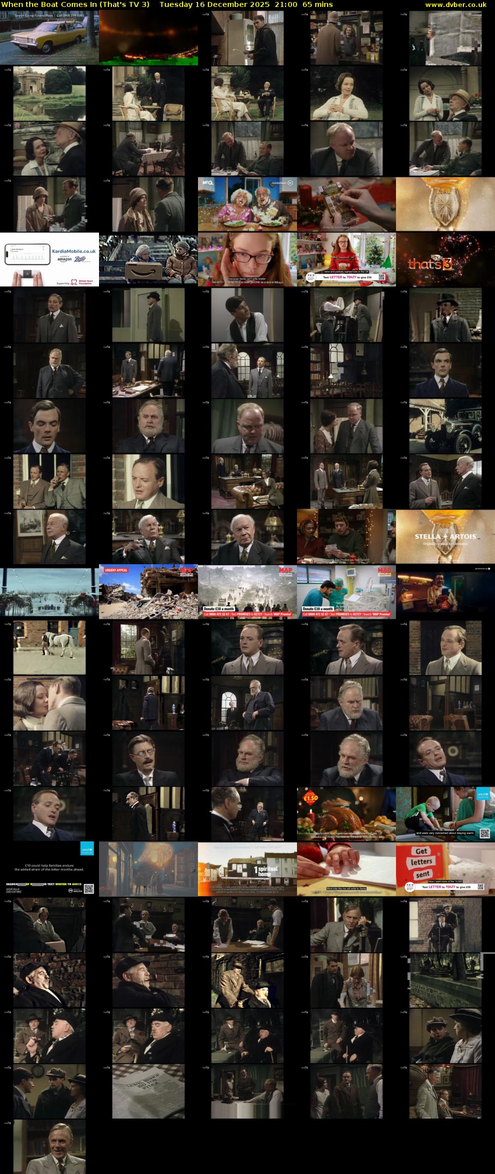 When the Boat Comes In (That's TV 3) Tuesday 16 December 2025 21:00 - 22:05