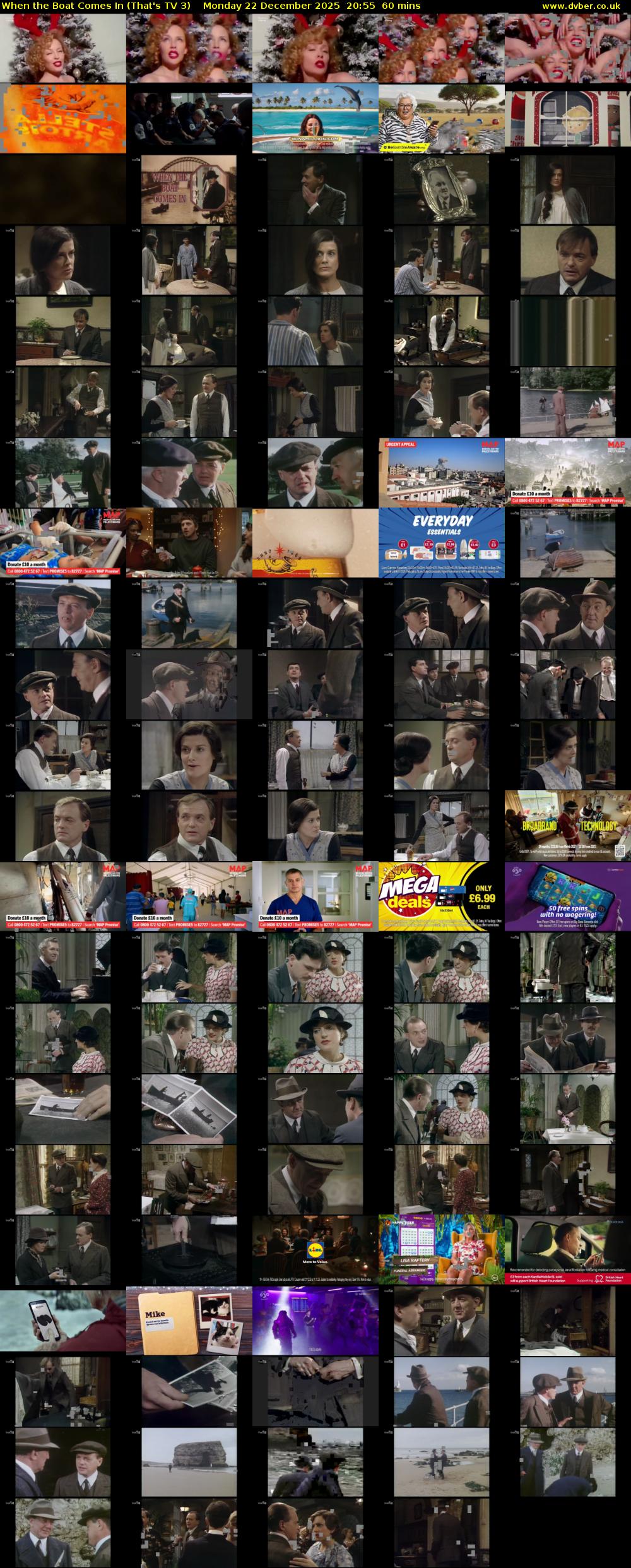 When the Boat Comes In (That's TV 3) Monday 22 December 2025 20:55 - 21:55