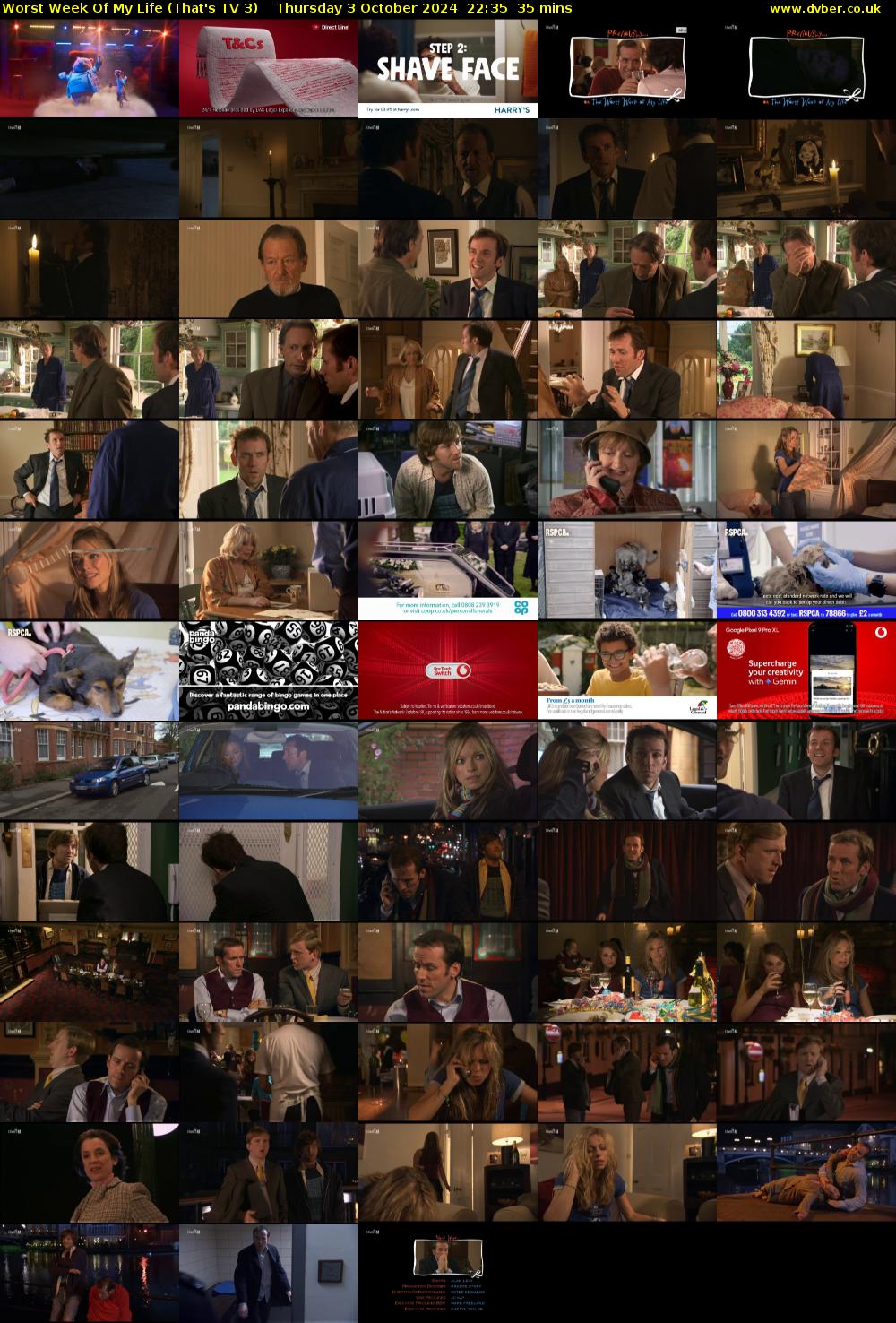 Worst Week Of My Life (That's TV 3) Thursday 3 October 2024 22:35 - 23:10
