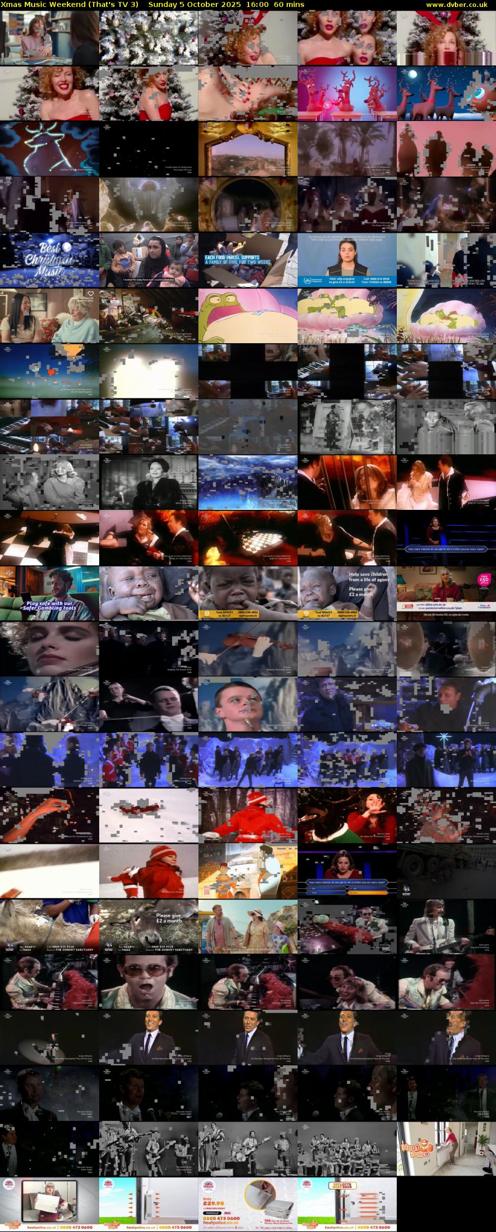 Xmas Music Weekend (That's TV 3) Sunday 5 October 2025 16:00 - 17:00