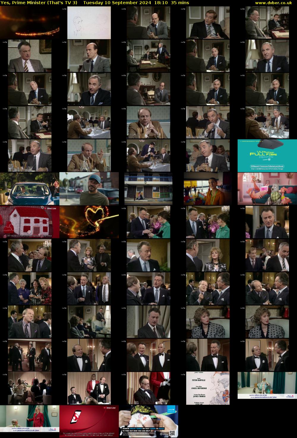 Yes, Prime Minister (That's TV 3) Tuesday 10 September 2024 18:10 - 18:45