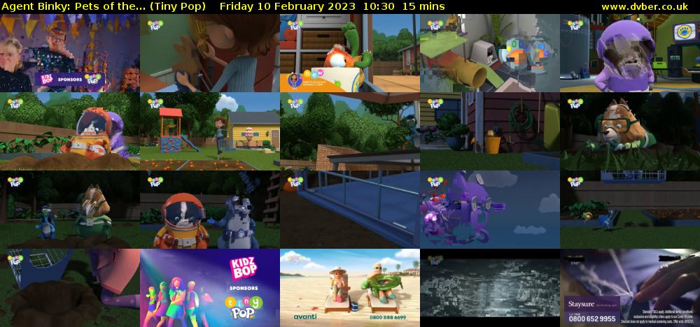 Agent Binky: Pets Of The... (Tiny Pop) Friday 10 February 2023 10:30 - 10:45