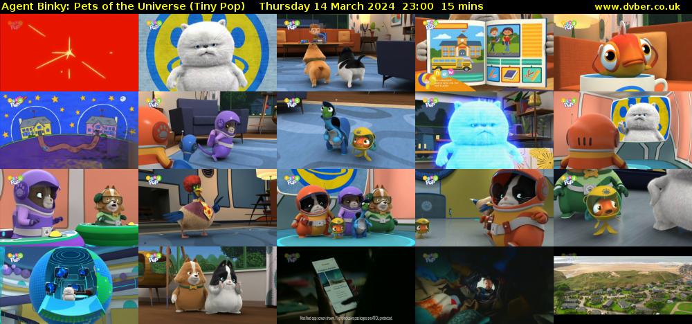 Agent Binky: Pets Of The Universe (Tiny Pop) Thursday 14 March 2024 23:00 - 23:15