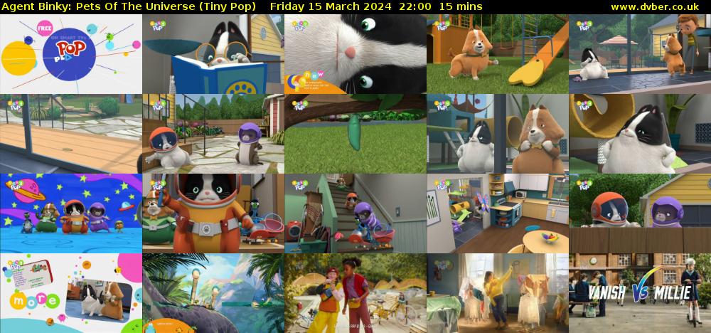 Agent Binky: Pets Of The Universe (Tiny Pop) Friday 15 March 2024 22:00 - 22:15