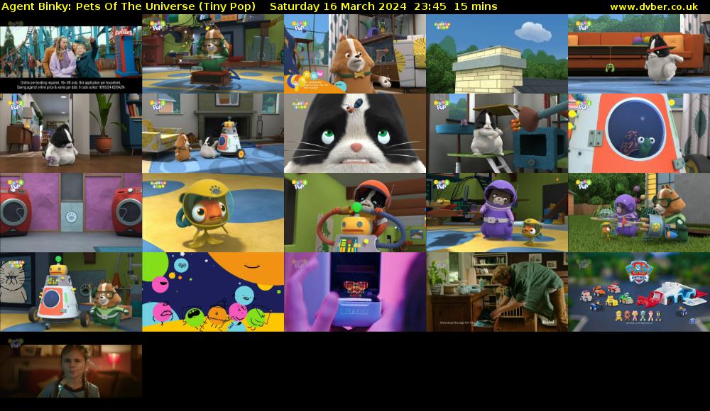 Agent Binky: Pets Of The Universe (Tiny Pop) Saturday 16 March 2024 23:45 - 00:00