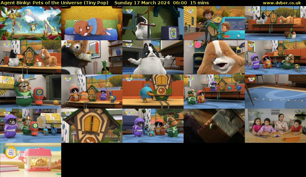 Agent Binky: Pets Of The Universe (Tiny Pop) Sunday 17 March 2024 06:00 - 06:15