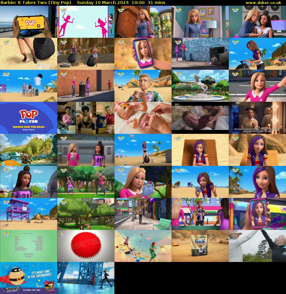 Barbie: It Takes Two (Tiny Pop) Sunday 10 March 2024 10:00 - 10:31