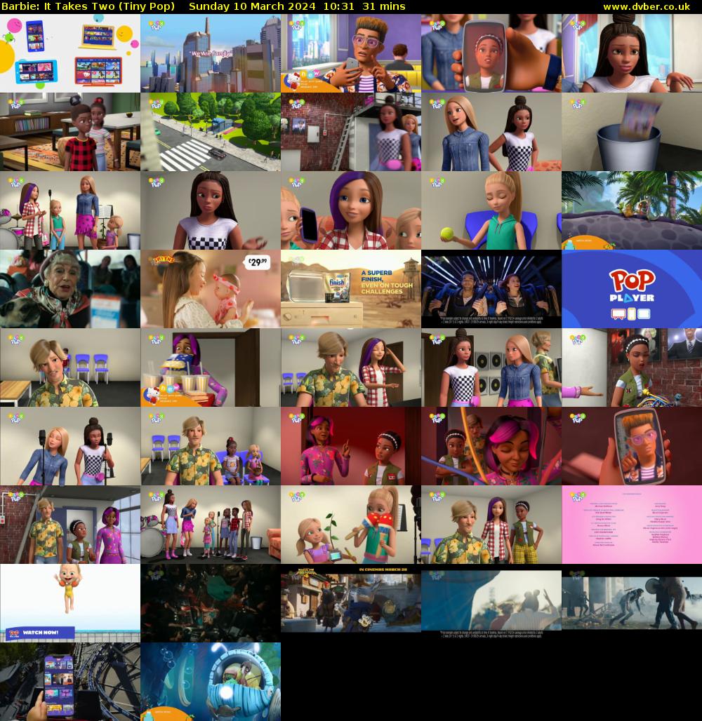 Barbie: It Takes Two (Tiny Pop) Sunday 10 March 2024 10:31 - 11:02