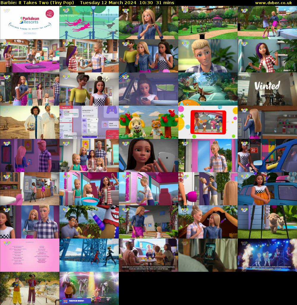 Barbie: It Takes Two (Tiny Pop) Tuesday 12 March 2024 10:30 - 11:01
