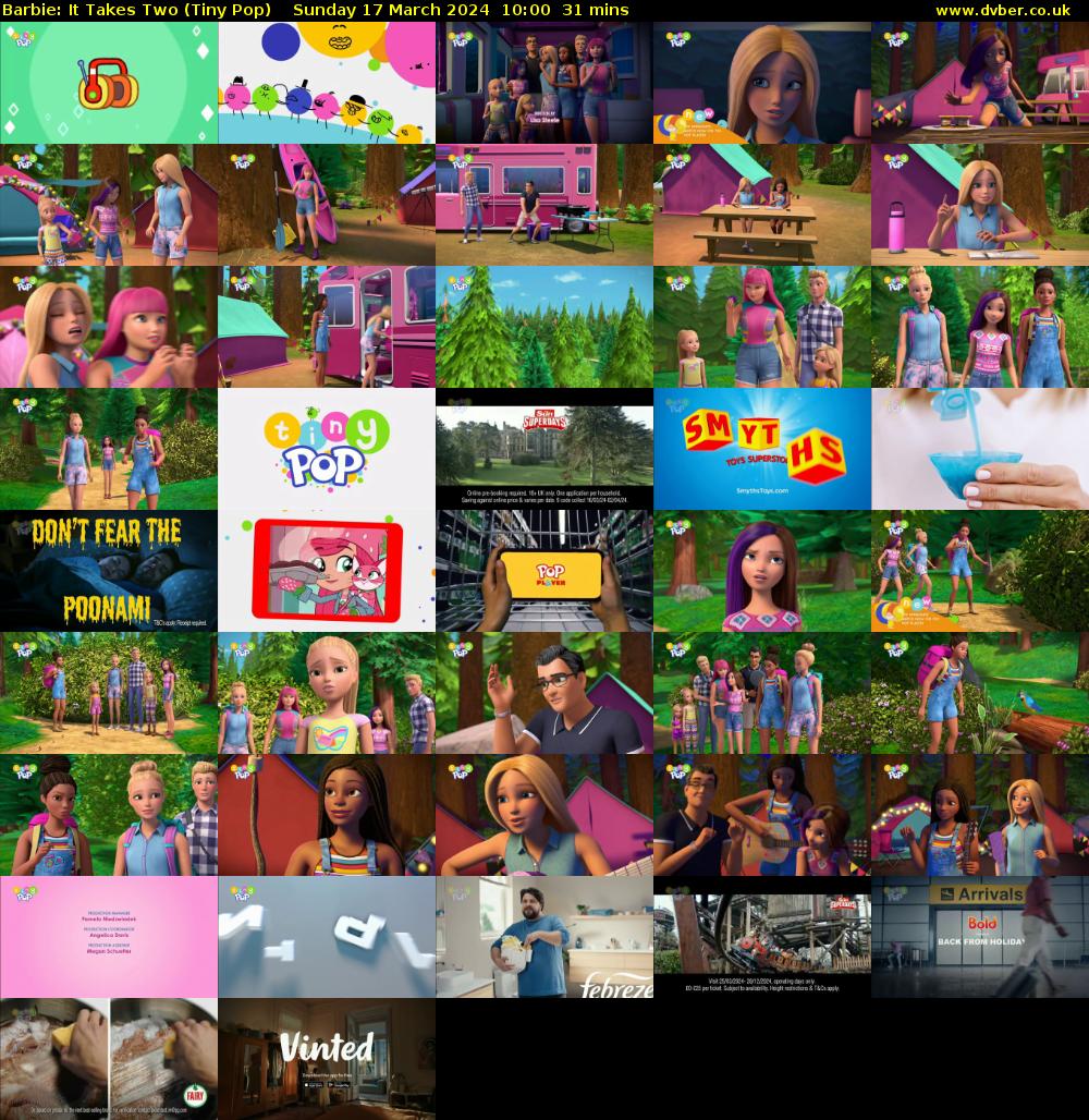 Barbie: It Takes Two (Tiny Pop) Sunday 17 March 2024 10:00 - 10:31