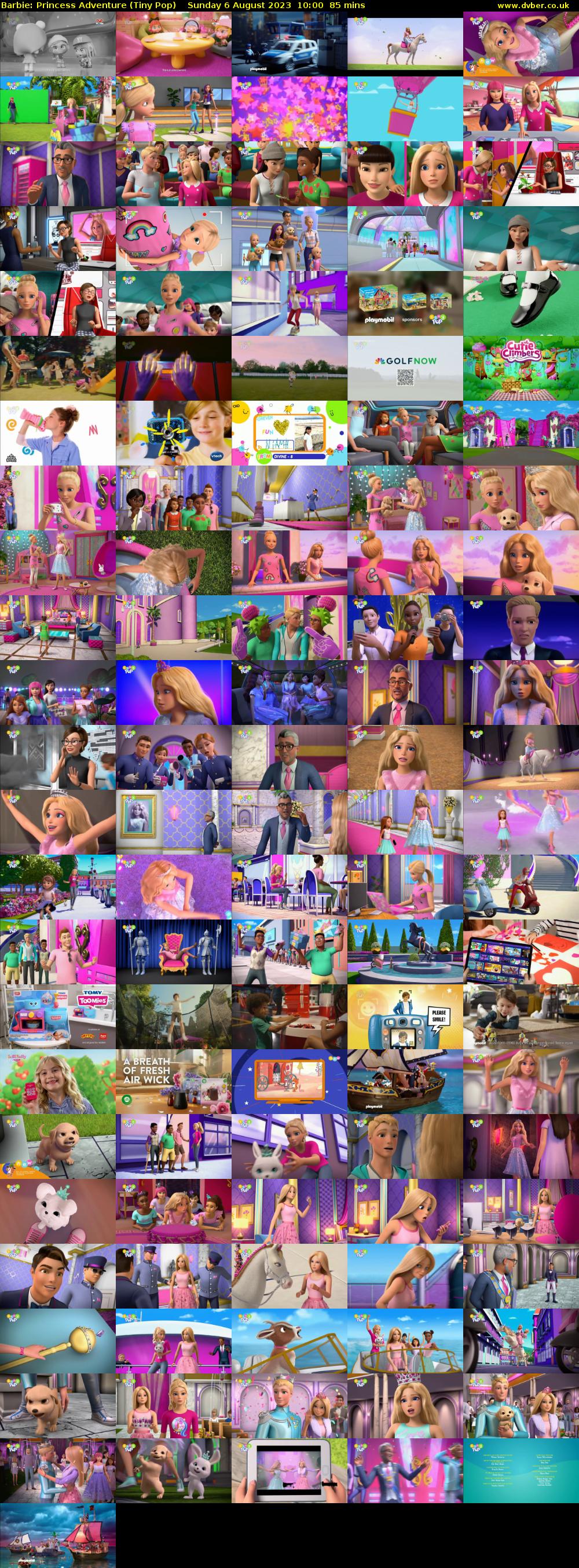 Barbie: Princess Adventure (Tiny Pop) Sunday 6 August 2023 10:00 - 11:25