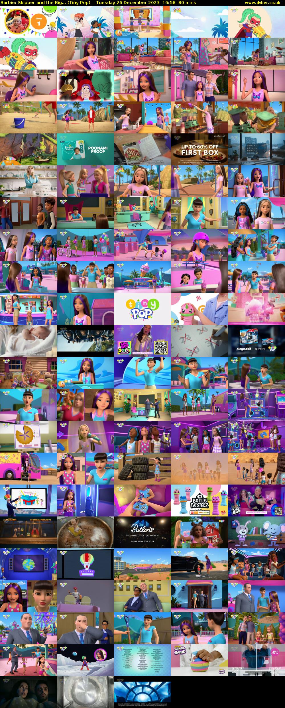 Barbie: Skipper and the Big... (Tiny Pop) Tuesday 26 December 2023 16:58 - 18:18