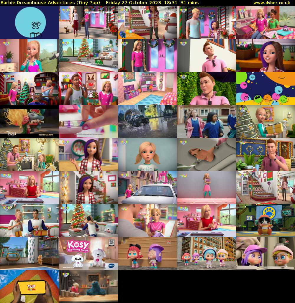 Barbie Dreamhouse Adventures (Tiny Pop) Friday 27 October 2023 18:31 - 19:02
