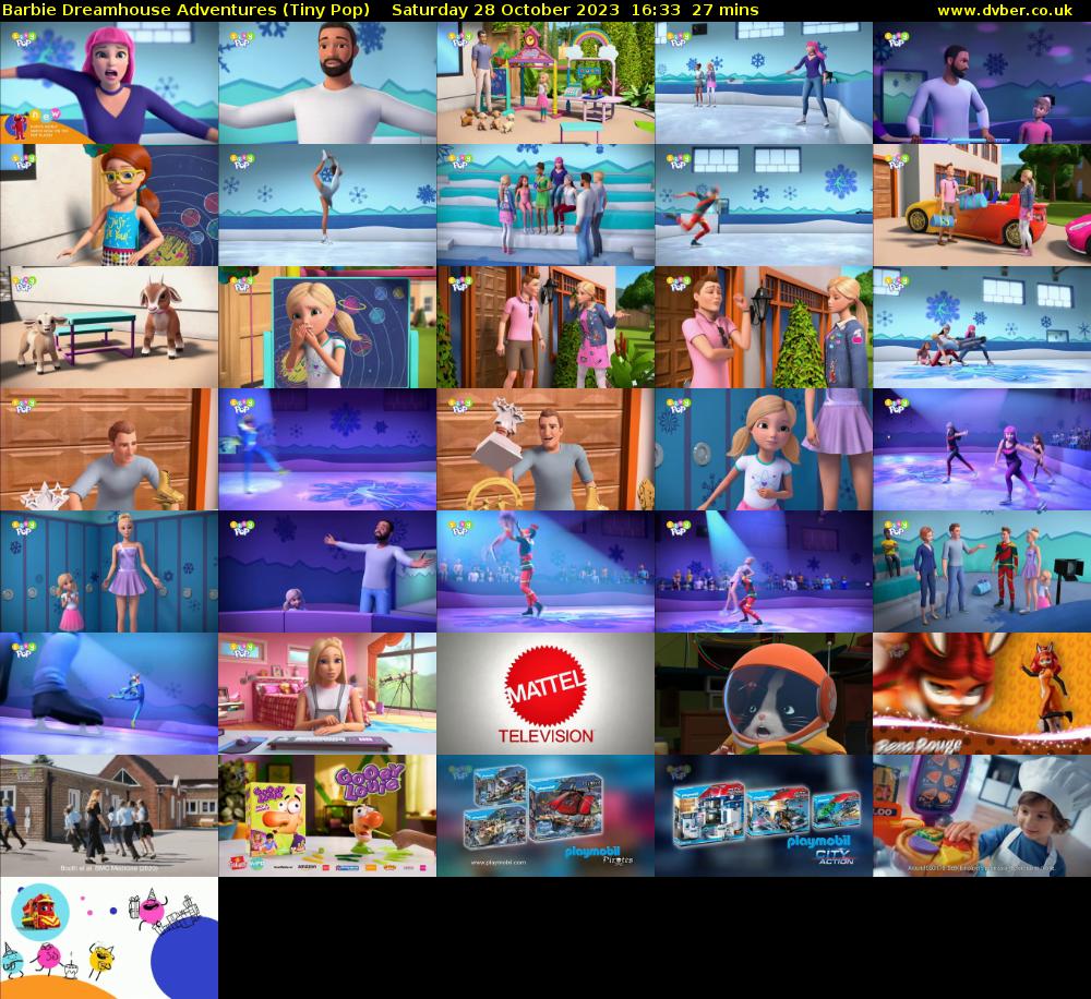 Barbie Dreamhouse Adventures (Tiny Pop) Saturday 28 October 2023 16:33 - 17:00