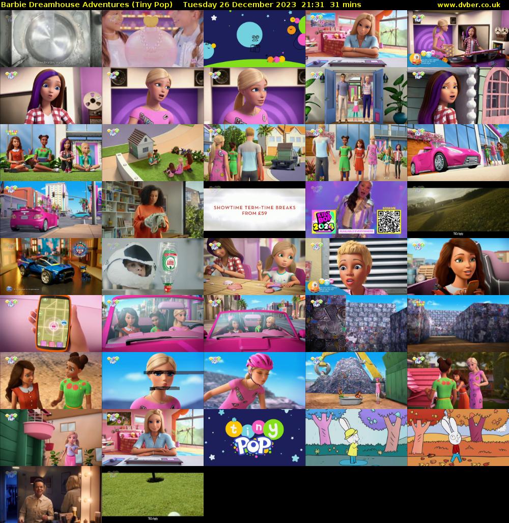 Barbie Dreamhouse Adventures (Tiny Pop) Tuesday 26 December 2023 21:31 - 22:02