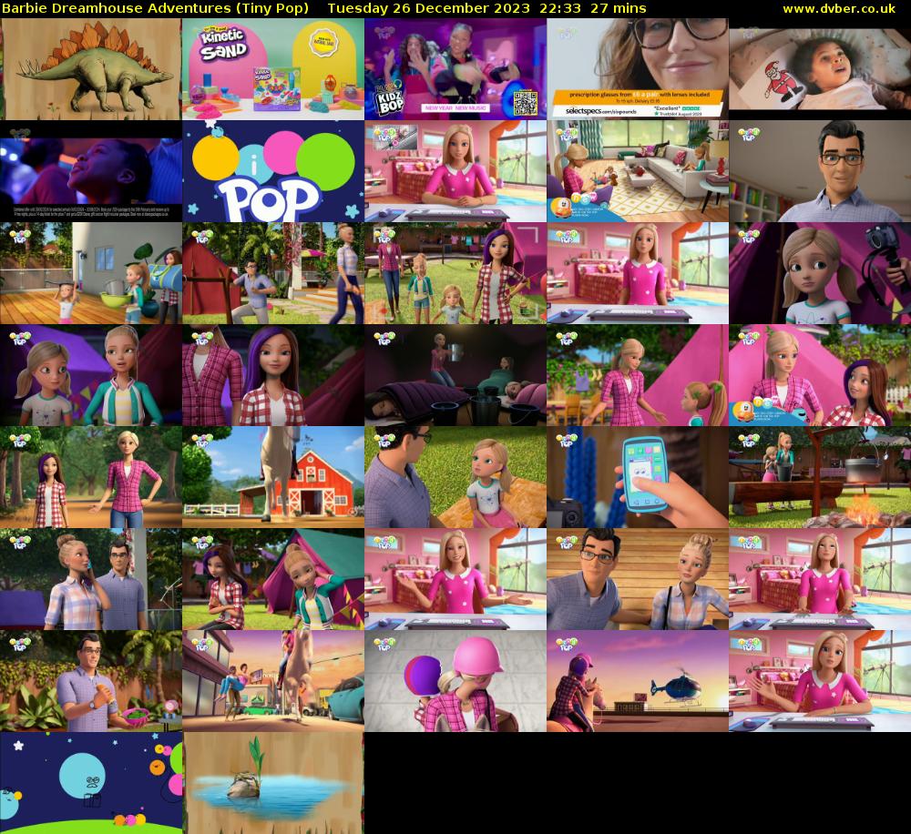 Barbie Dreamhouse Adventures (Tiny Pop) Tuesday 26 December 2023 22:33 - 23:00