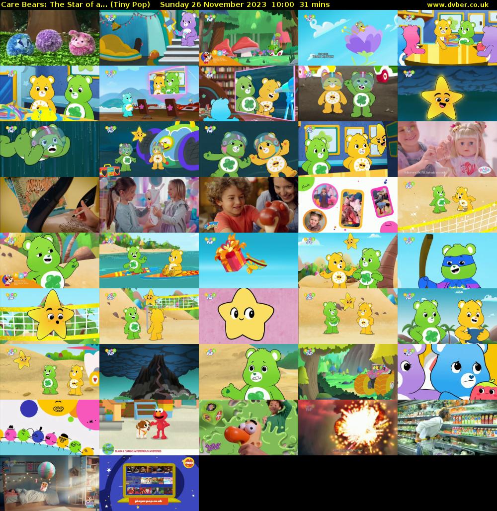 Care Bears: The Star of a... (Tiny Pop) Sunday 26 November 2023 10:00 - 10:31