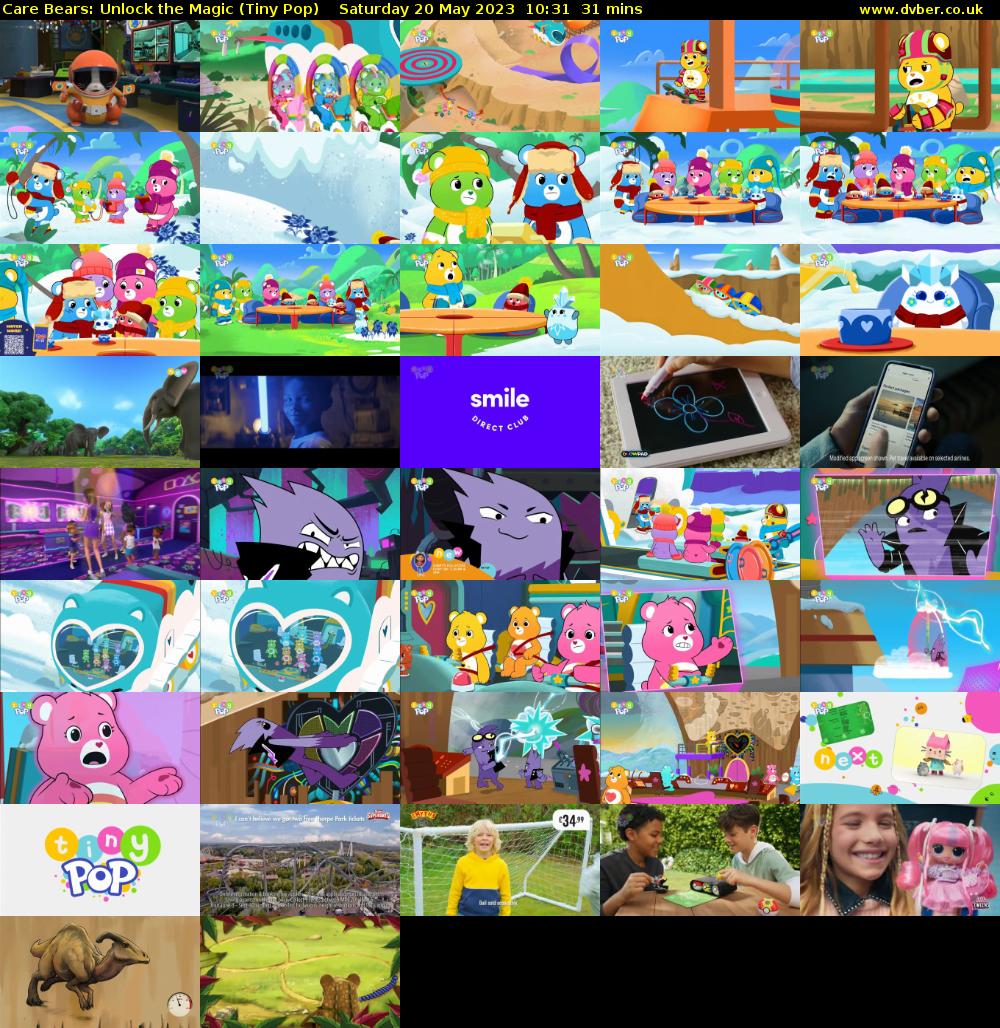Care Bears: Unlock the Magic (Tiny Pop) Saturday 20 May 2023 10:31 - 11:02