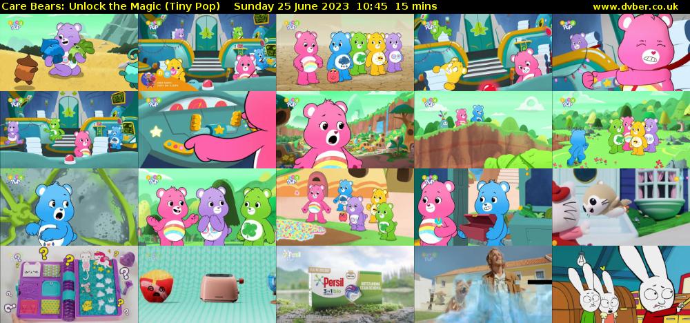 Care Bears: Unlock the Magic (Tiny Pop) Sunday 25 June 2023 10:45 - 11:00