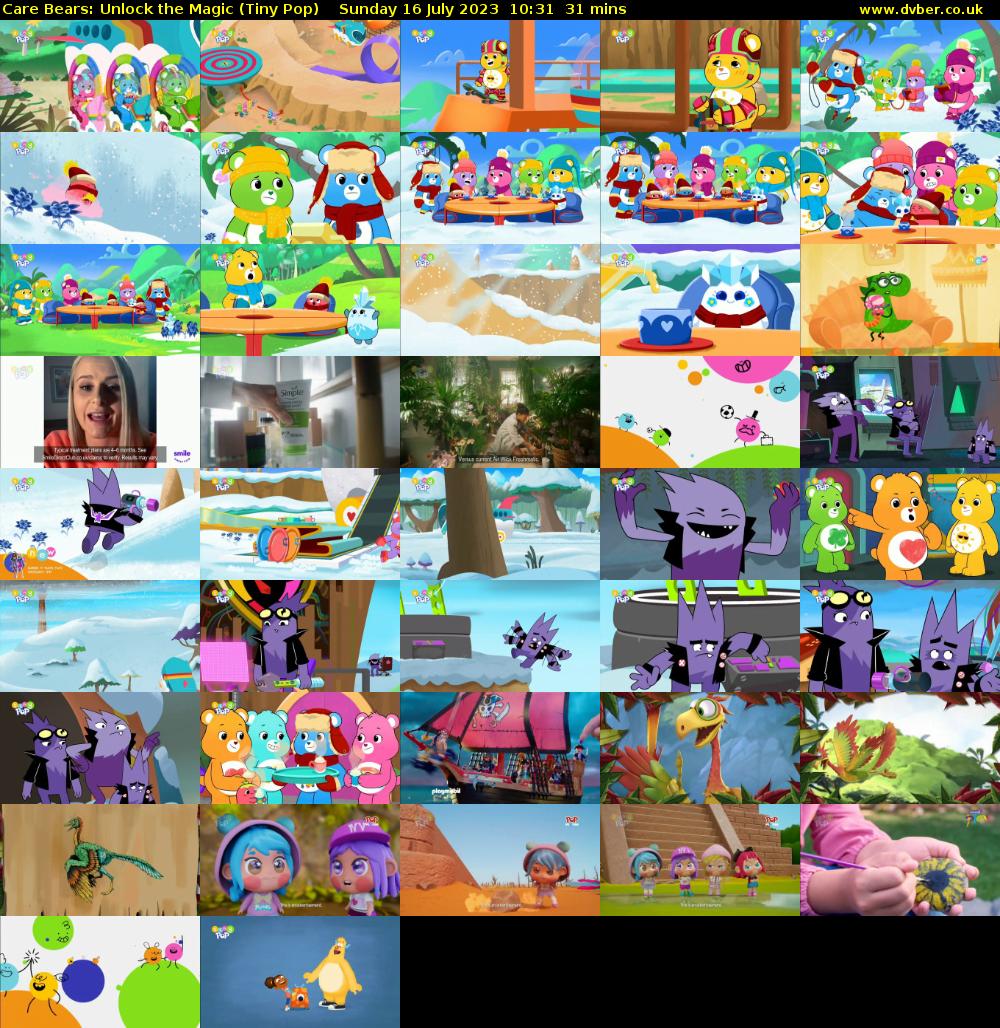Care Bears: Unlock the Magic (Tiny Pop) Sunday 16 July 2023 10:31 - 11:02